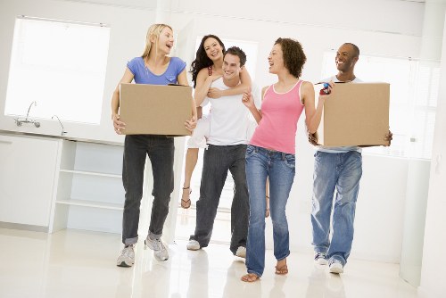 Local man and van moving furniture for a home in Longlands