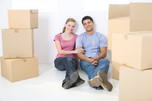Local moving van for a property move in Longlands