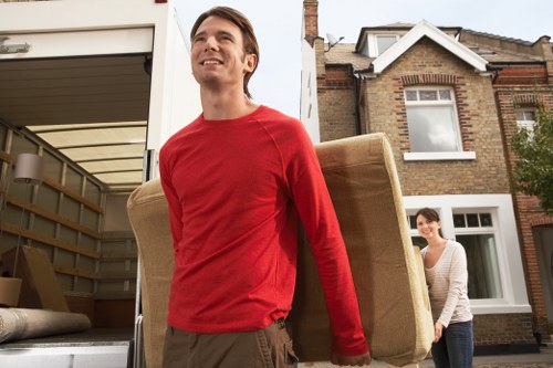 Flexible man with van service for flat and office moves in Longlands