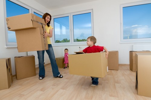 Removal team planning a house move in Longlands