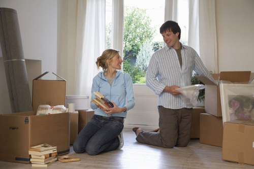 Local moving team navigating residential access and parking in Longlands