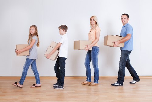 Residential removals support for a family home in Longlands