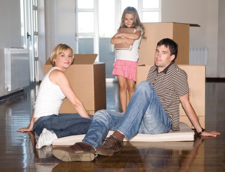 Local moving van handling furniture collections in Longlands